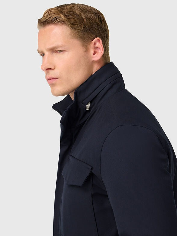 Chaqueta Sahariana Azul Marino B.M.