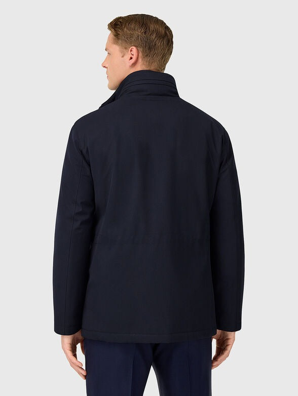 Chaqueta Sahariana Azul Marino B.M.