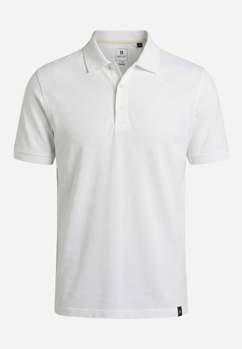 Camiseta Polo Piqué Blanco B.