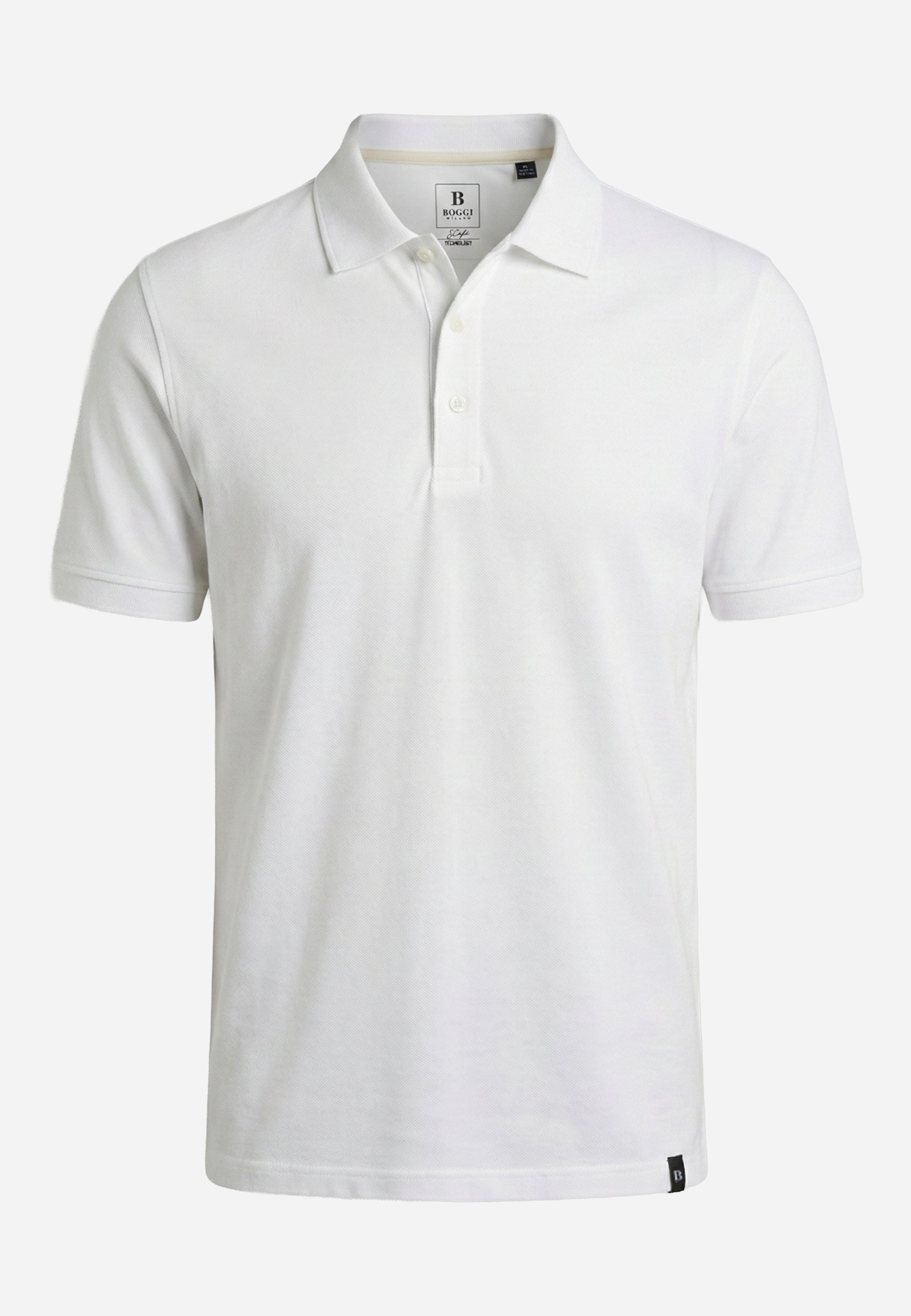 Camiseta Polo Piqué Blanco B.