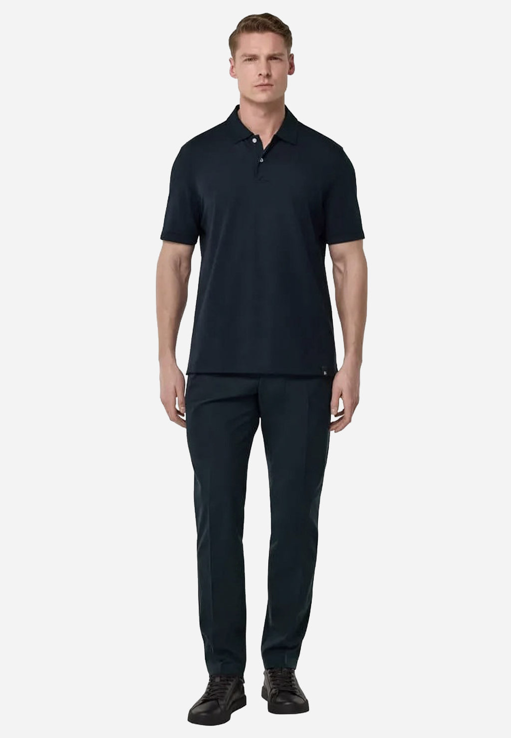 Camiseta Polo Azul Boggi M.