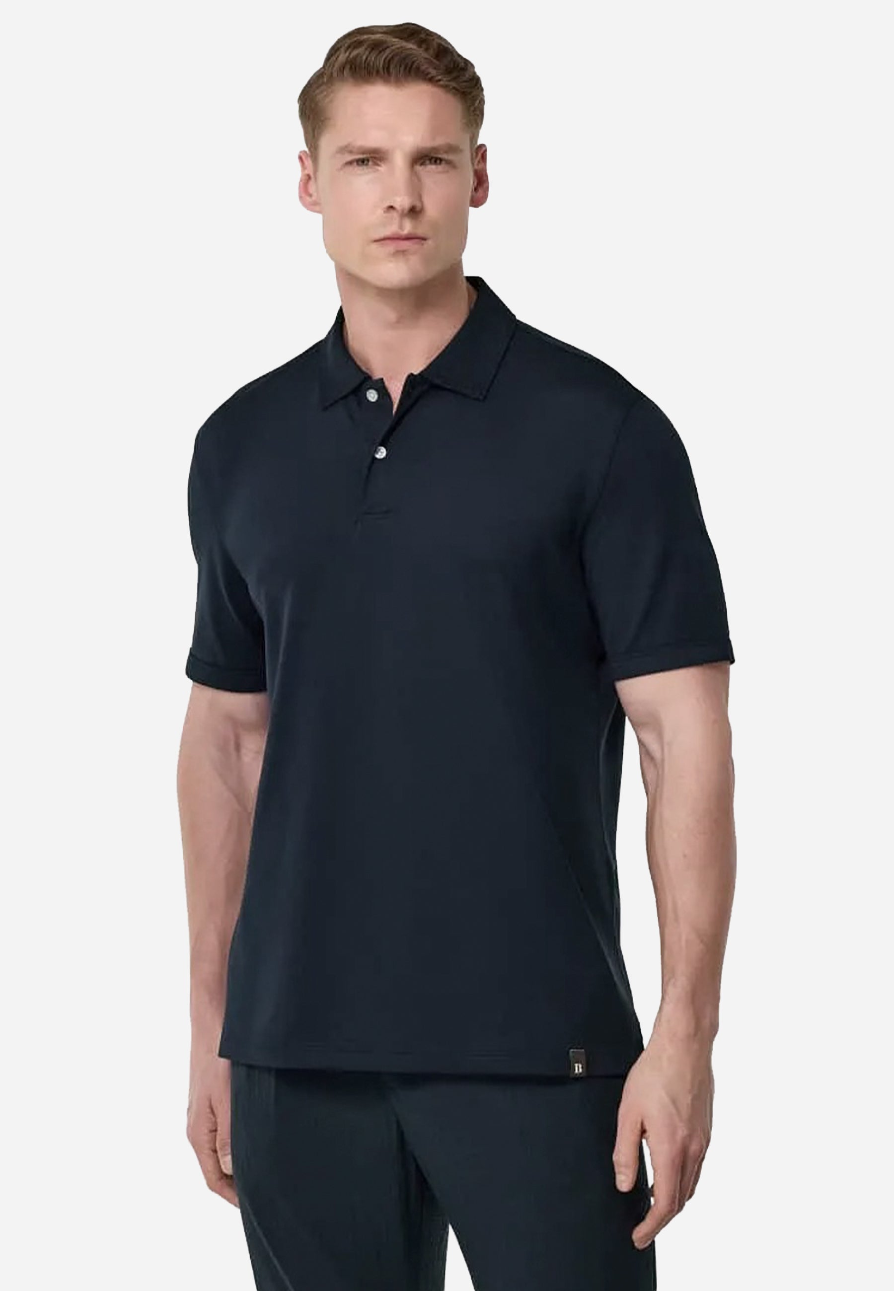 Camiseta Polo Azul Boggi M.