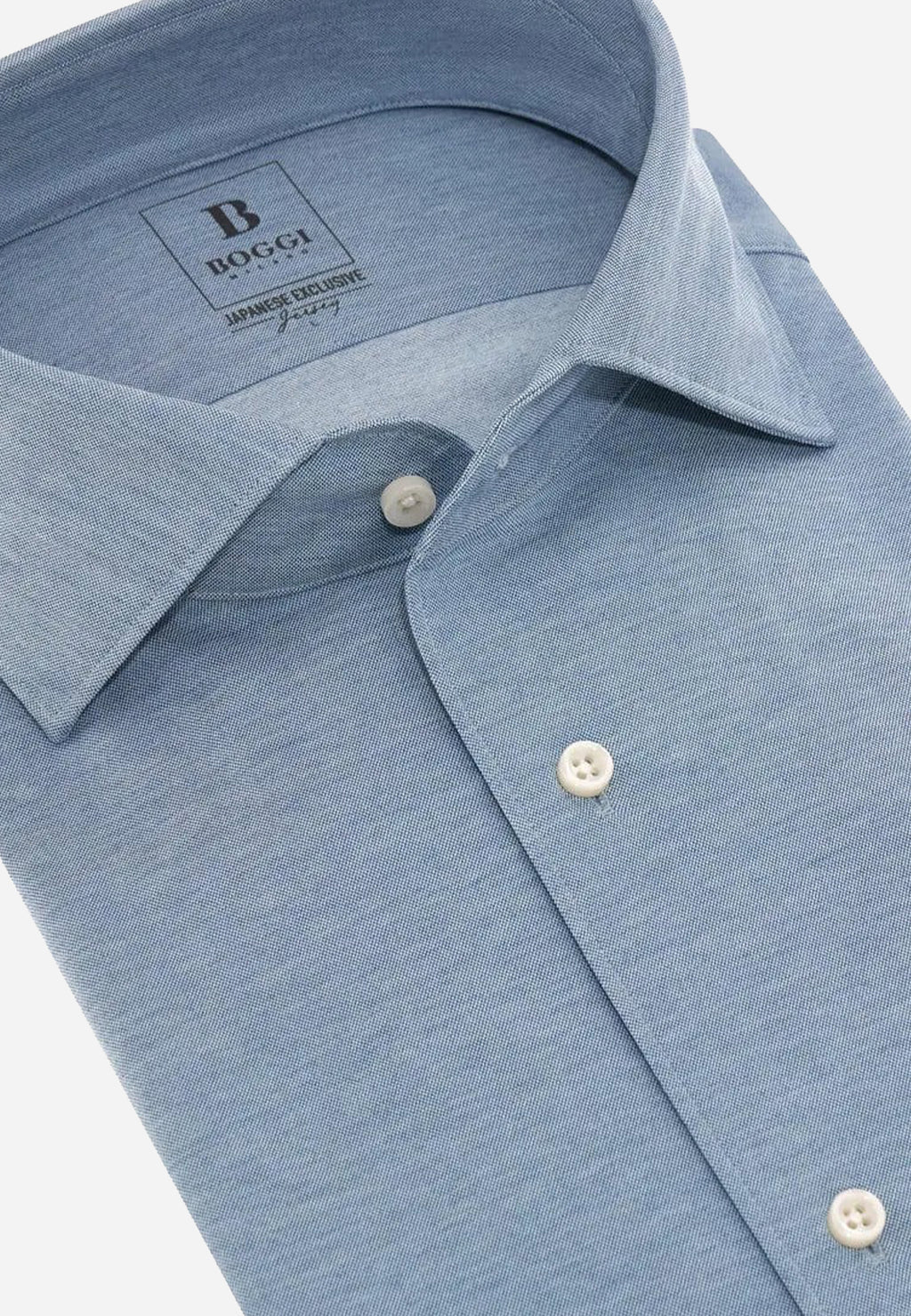 Camisa Azul Hombre Boggi M.