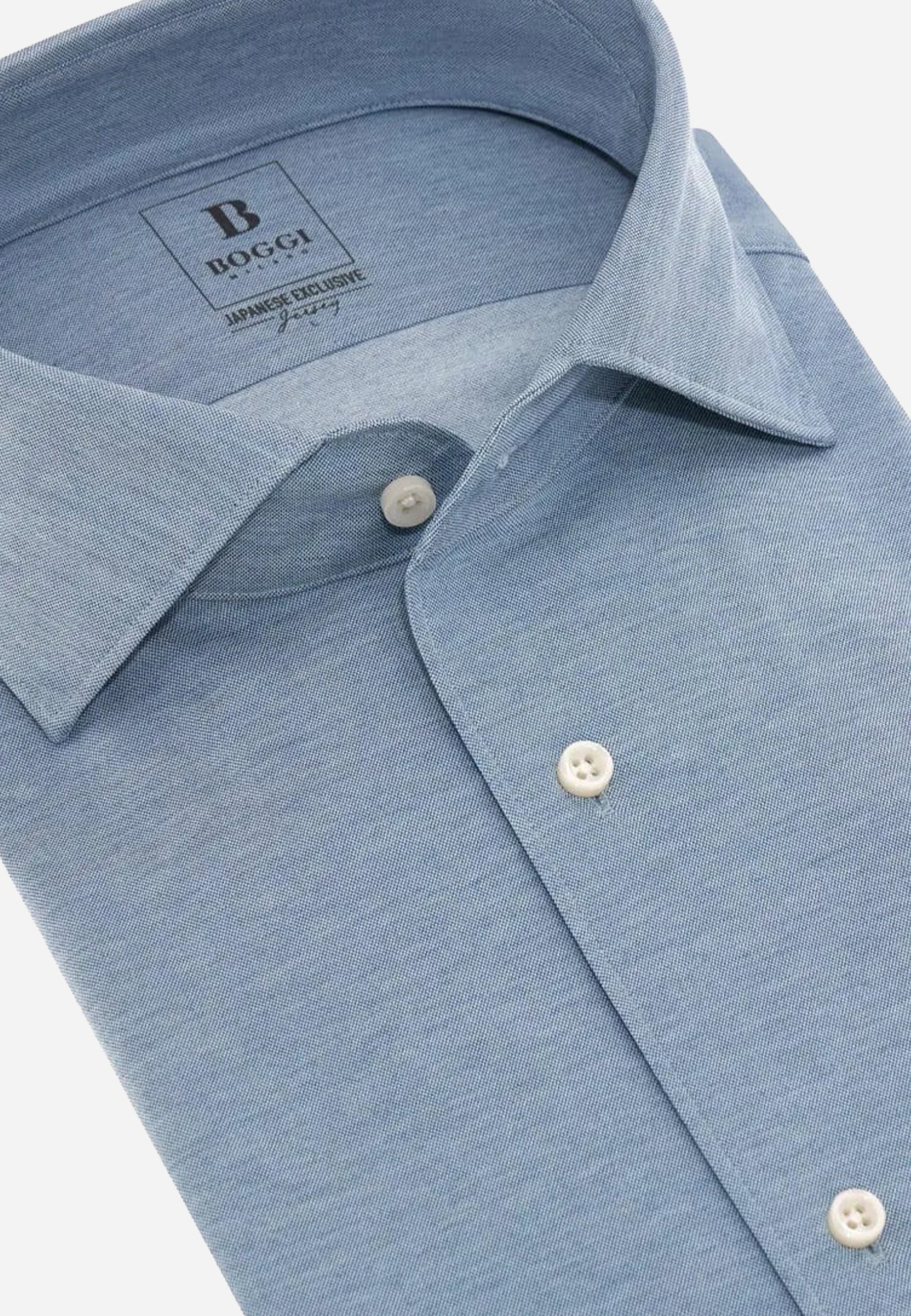 Camisa Azul Hombre Boggi M.