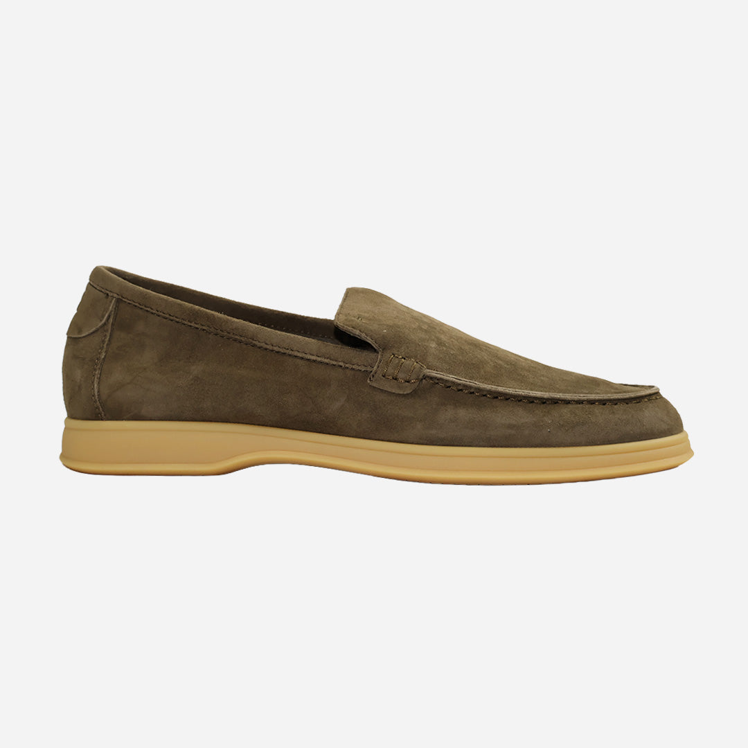 Mocasines Café Slip-On Hombre B.M.