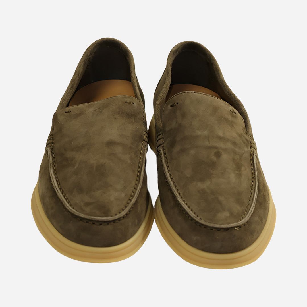 Mocasines Café Slip-On Hombre B.M.