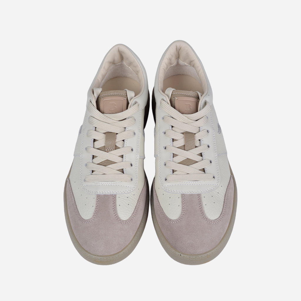 Tenis Hombre Beige/Blanco B.