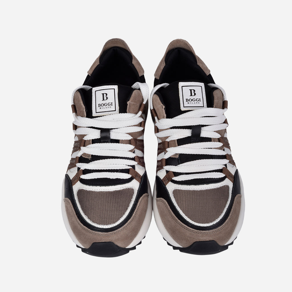 Tenis Hombre Café/Negro