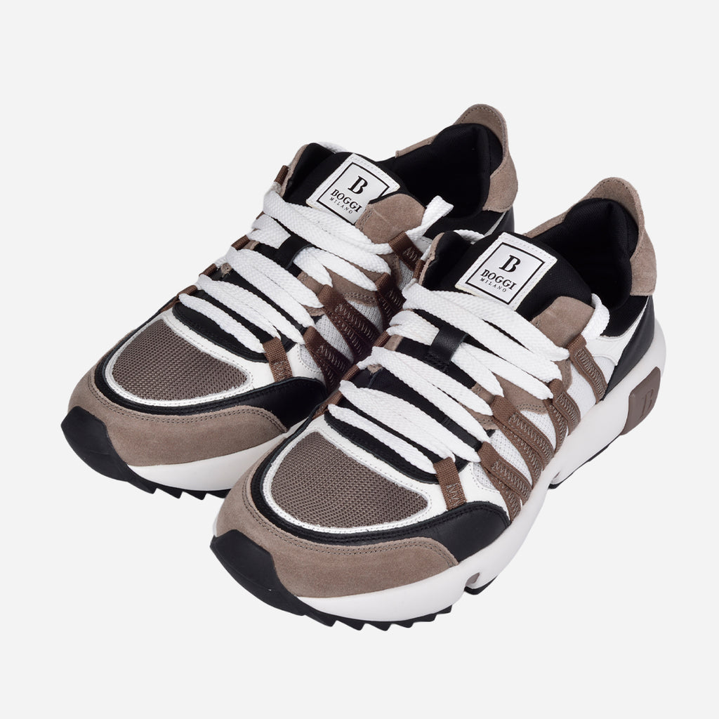 Tenis Hombre Café/Negro