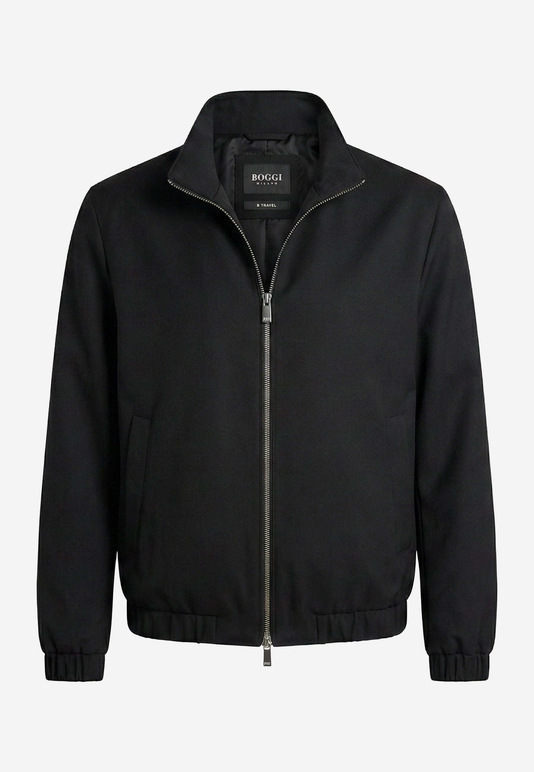 Chaqueta Bomber Negra B.