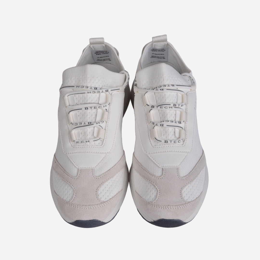 Tenis Hombre Blancos B.