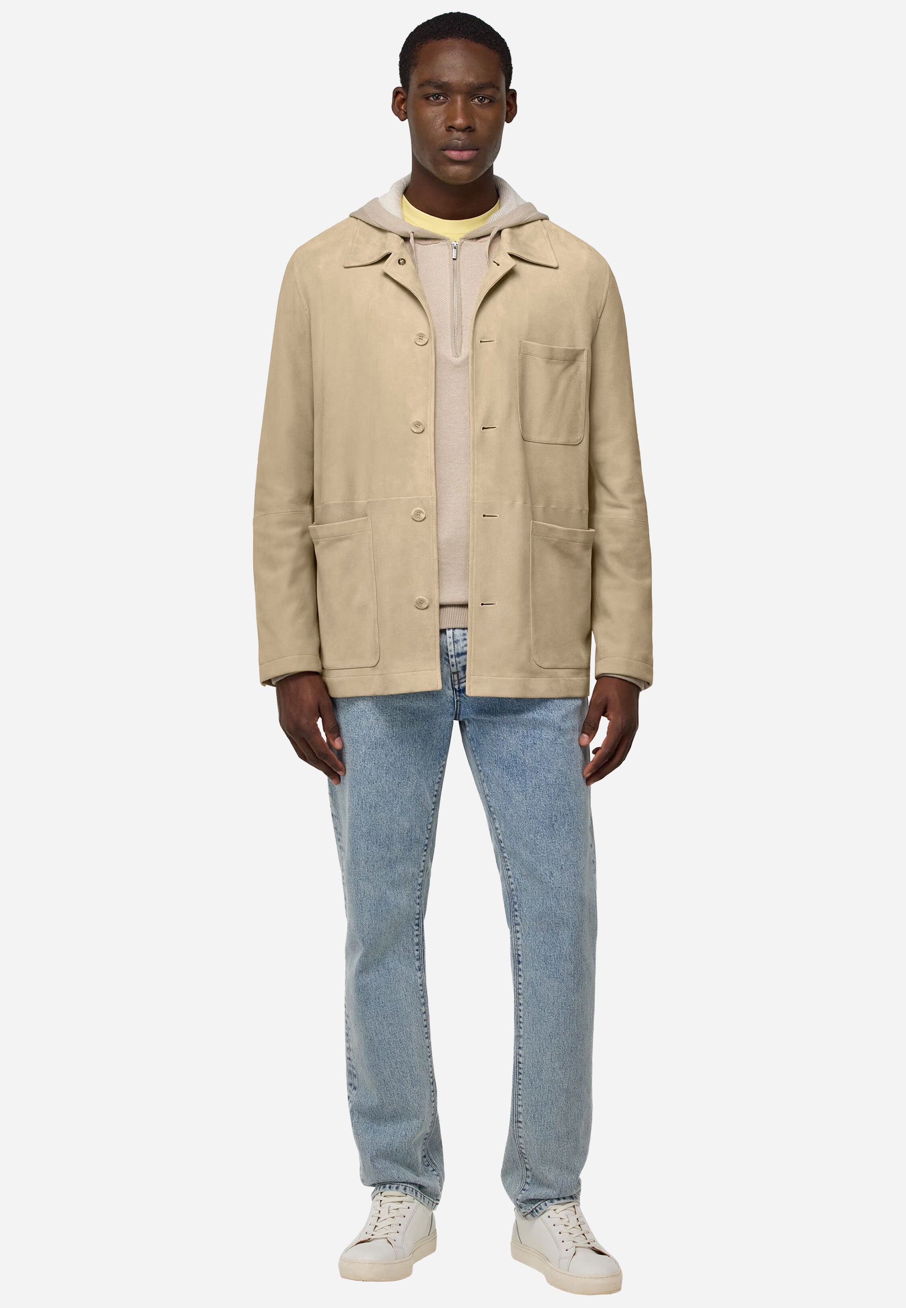 Chaqueta Beige Hombre B.M.