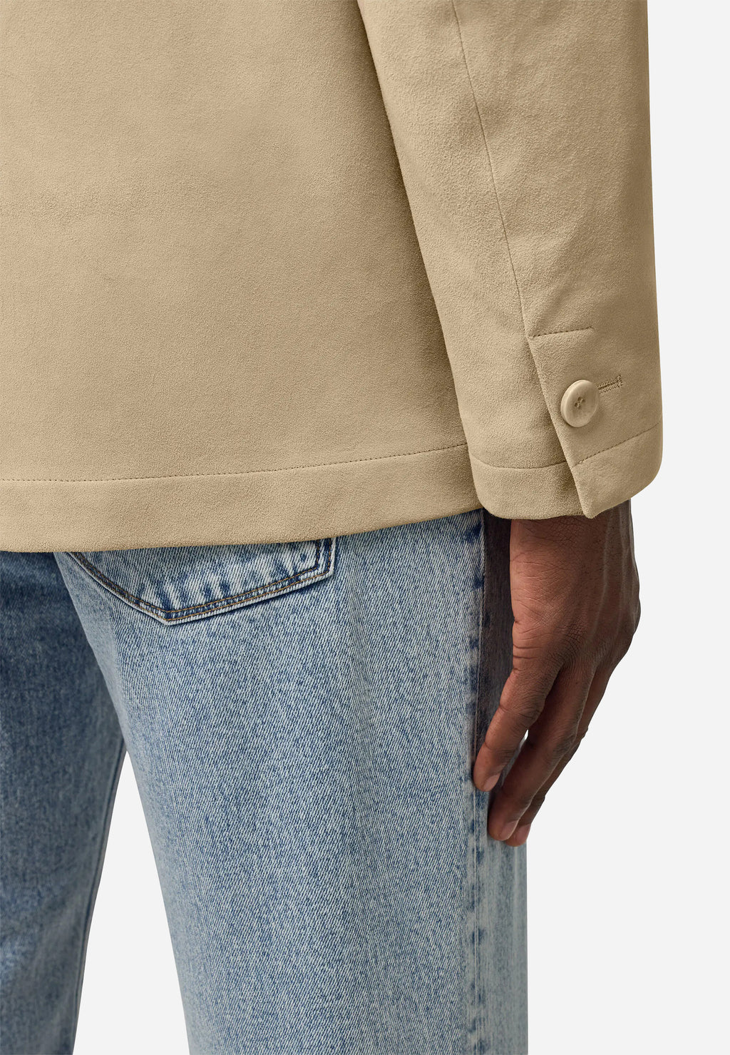 Chaqueta Beige Hombre B.M.