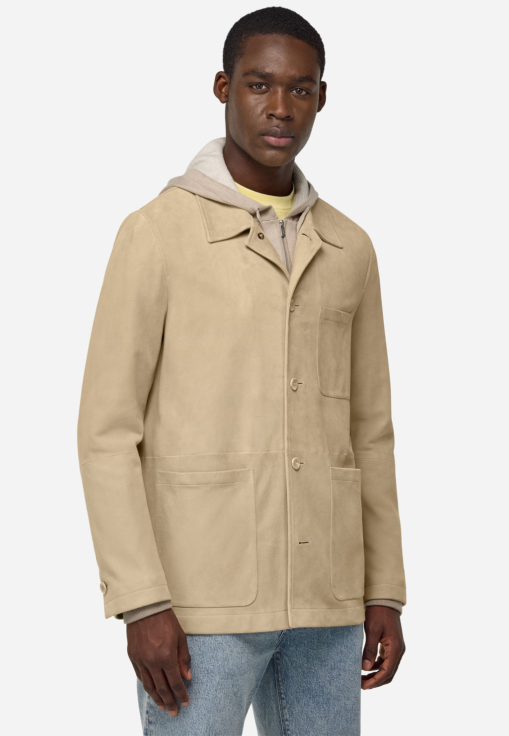 Chaqueta Beige Hombre B.M.