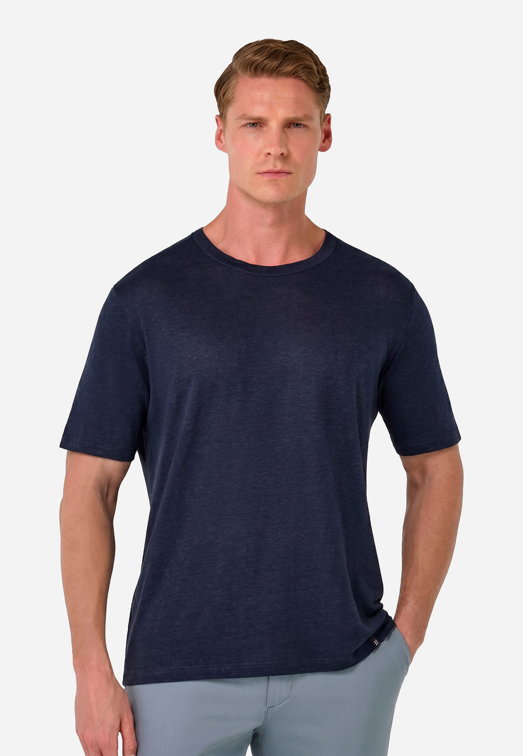 Camiseta Azul Hombre B.M.