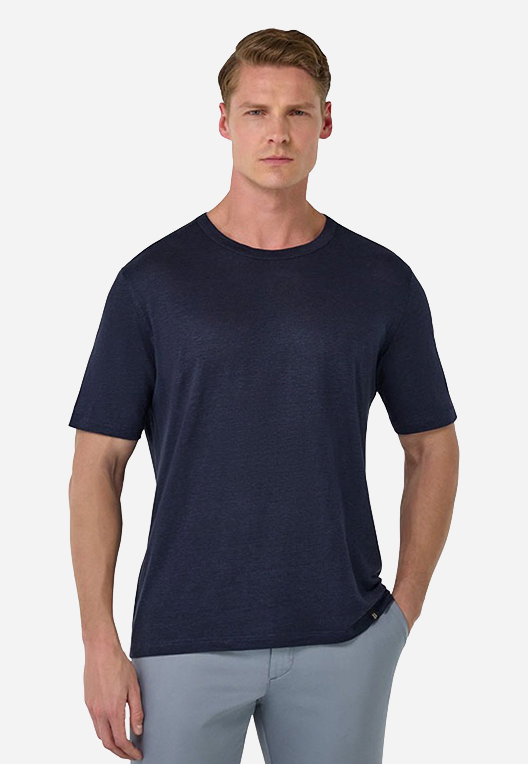 Camiseta Azul Hombre B.M.