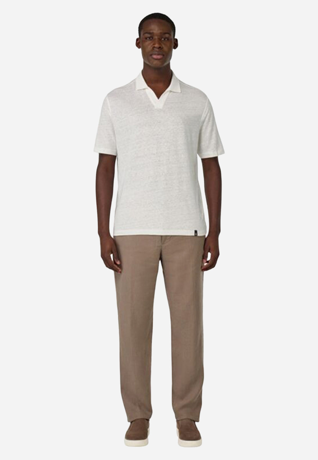 Camiseta Polo Blanca Hombre B.M.