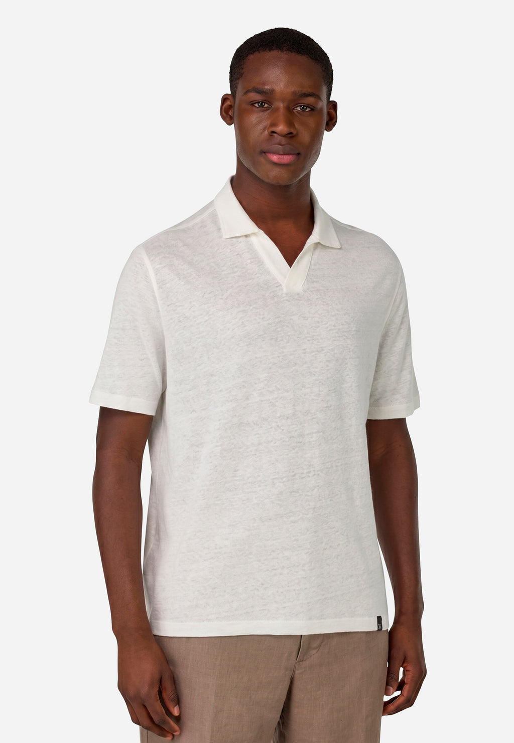 Camiseta Polo Blanca Hombre B.M.