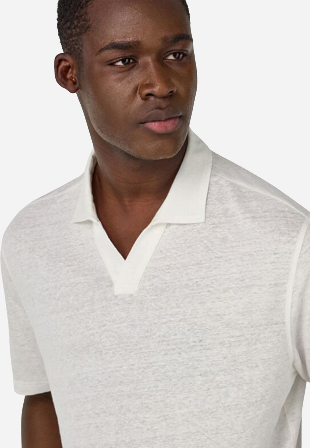 Camiseta Polo Blanca Hombre B.M.