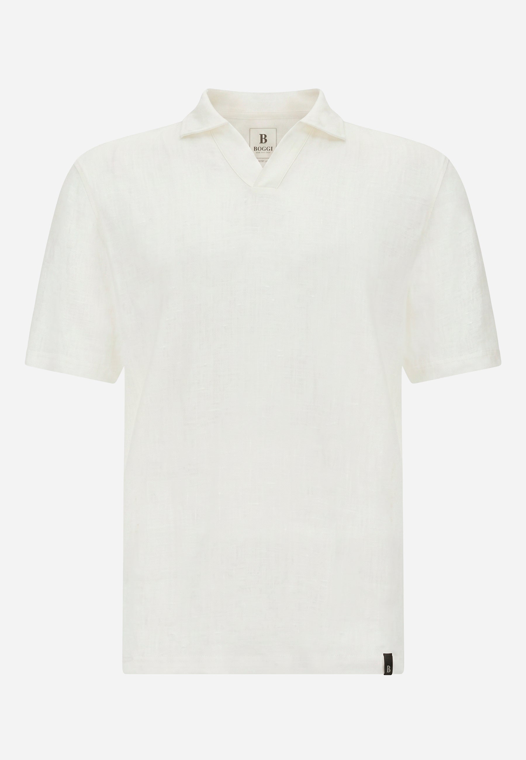 Camiseta Polo Blanca Hombre B.M.
