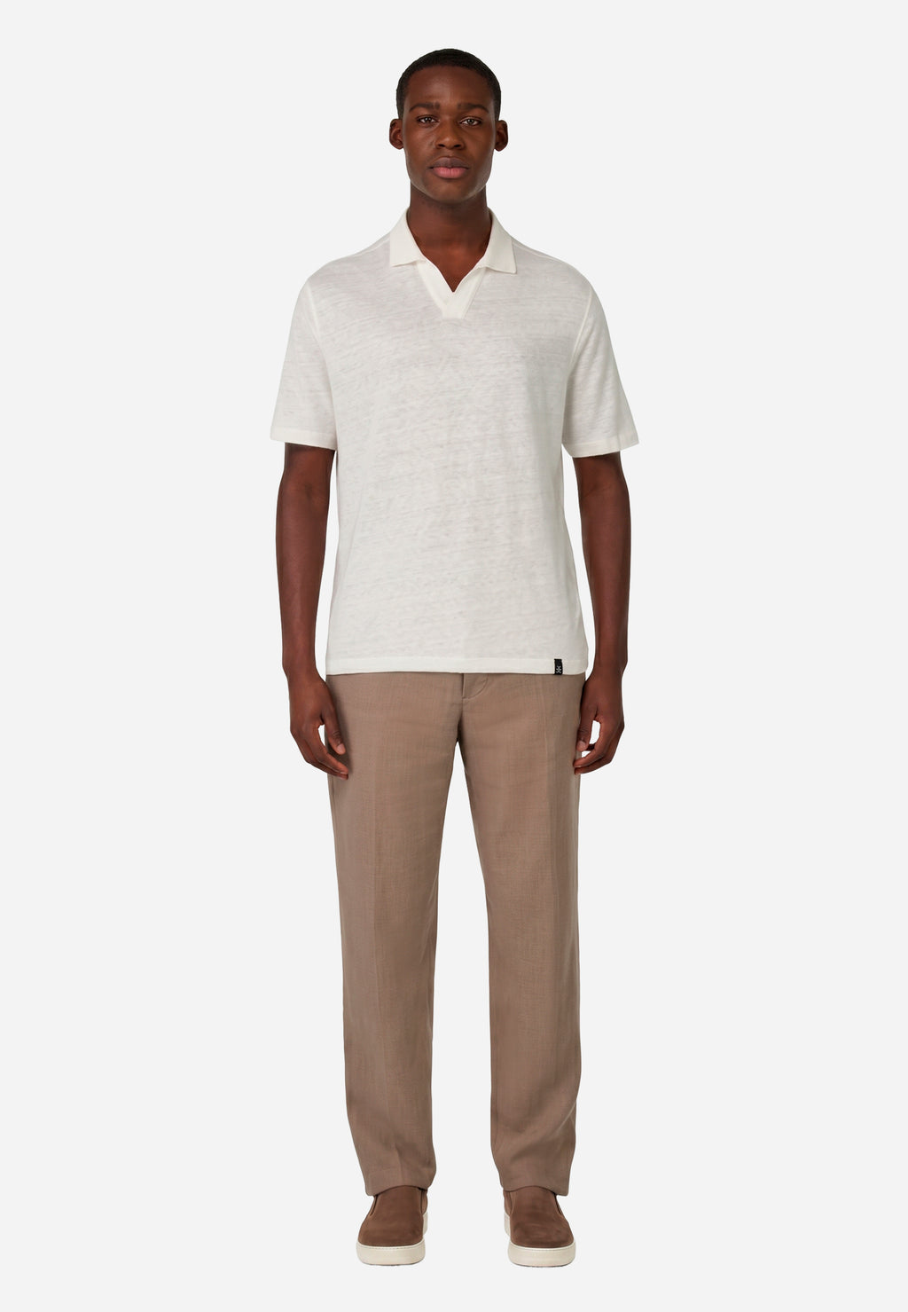 Camiseta Polo Blanca Hombre B.M.