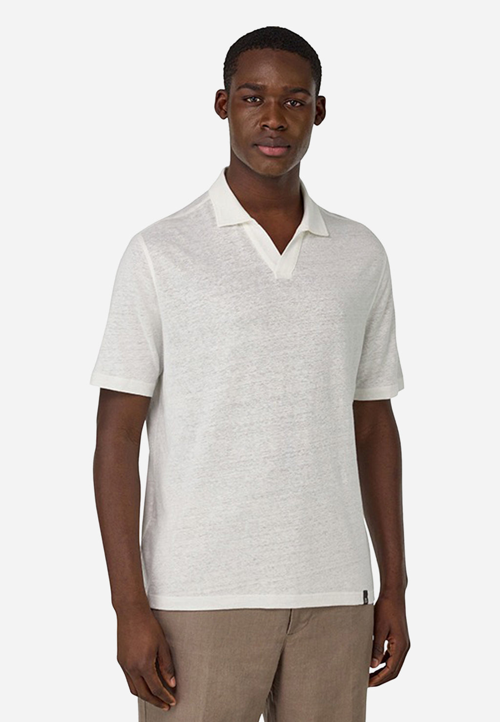 Camiseta Polo Blanca Hombre B.M.