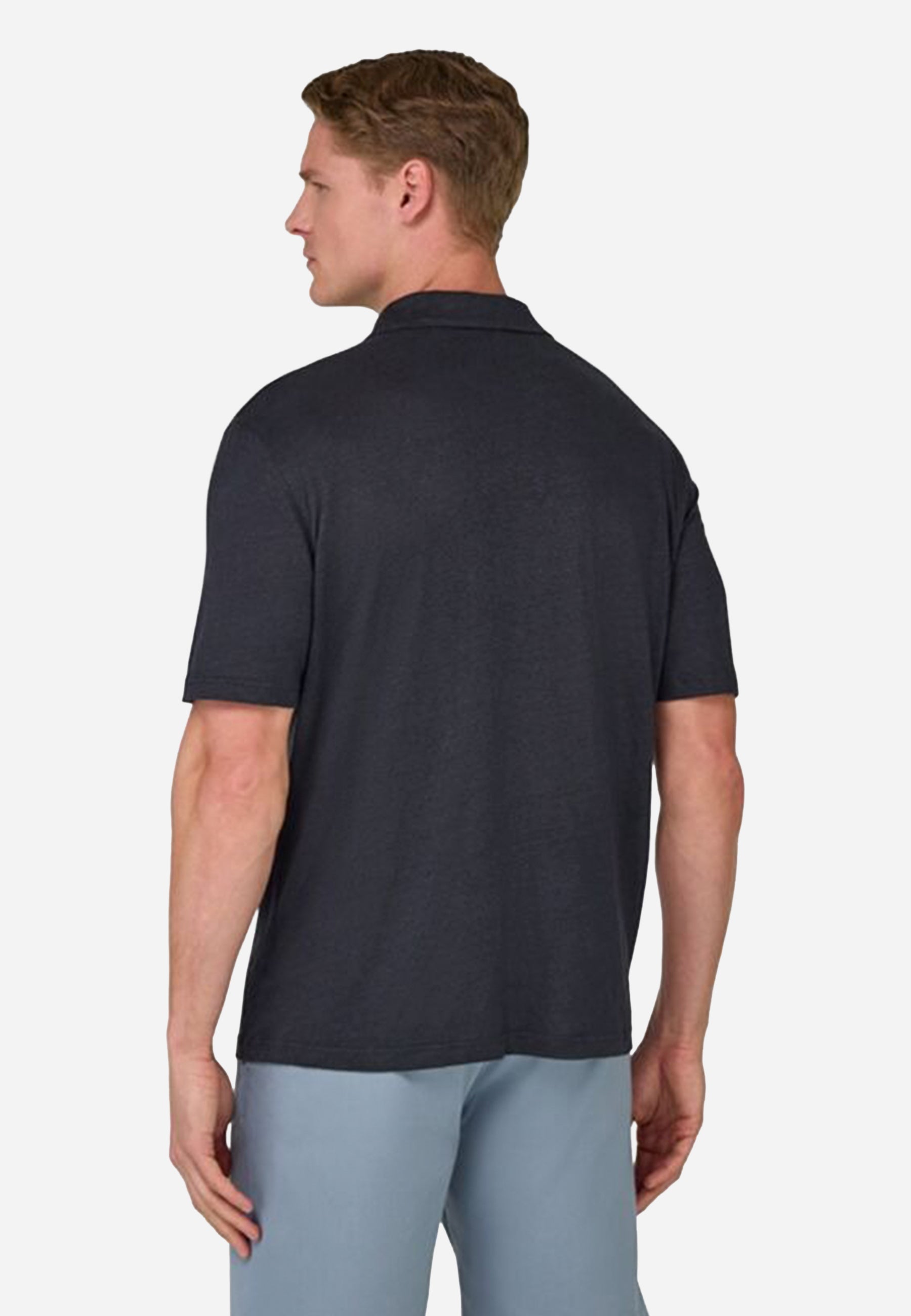 Camiseta Polo Gris Hombre B.M.