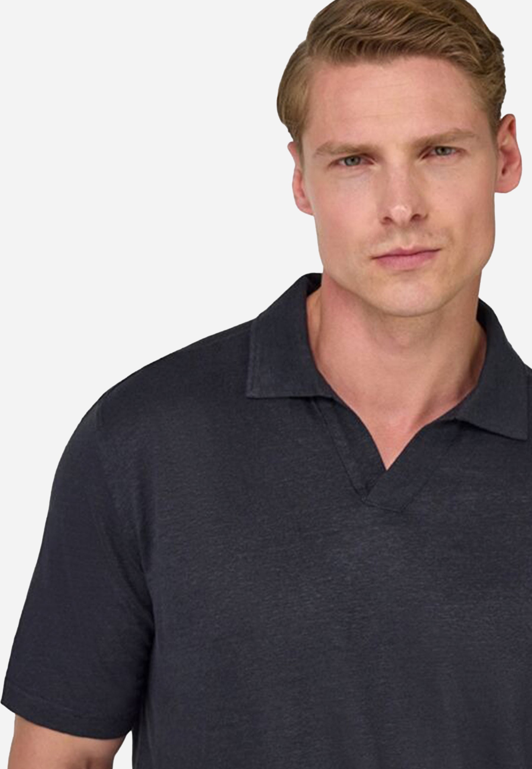 Camiseta Polo Gris Hombre B.M.