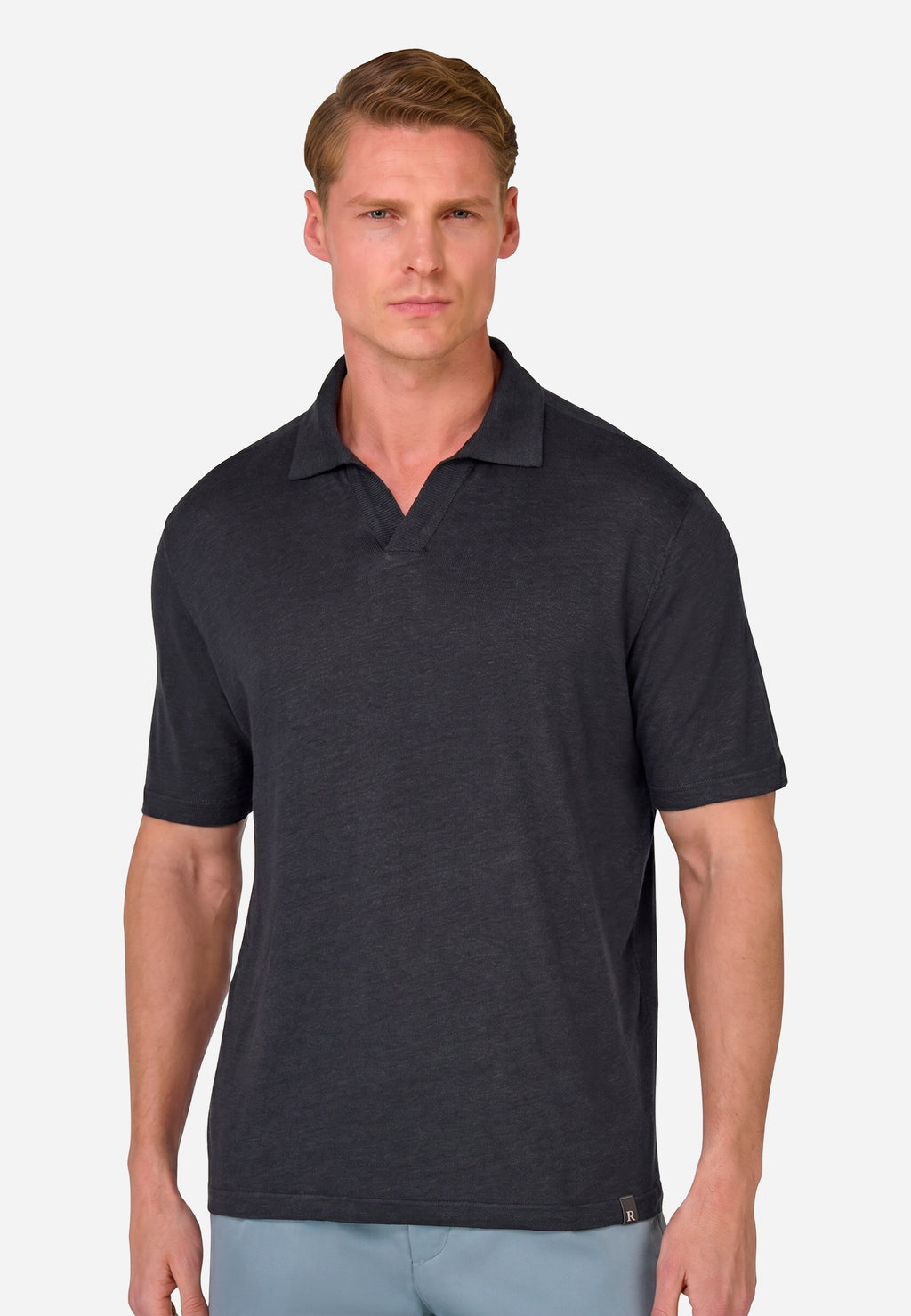 Camiseta Polo Gris Hombre B.M.