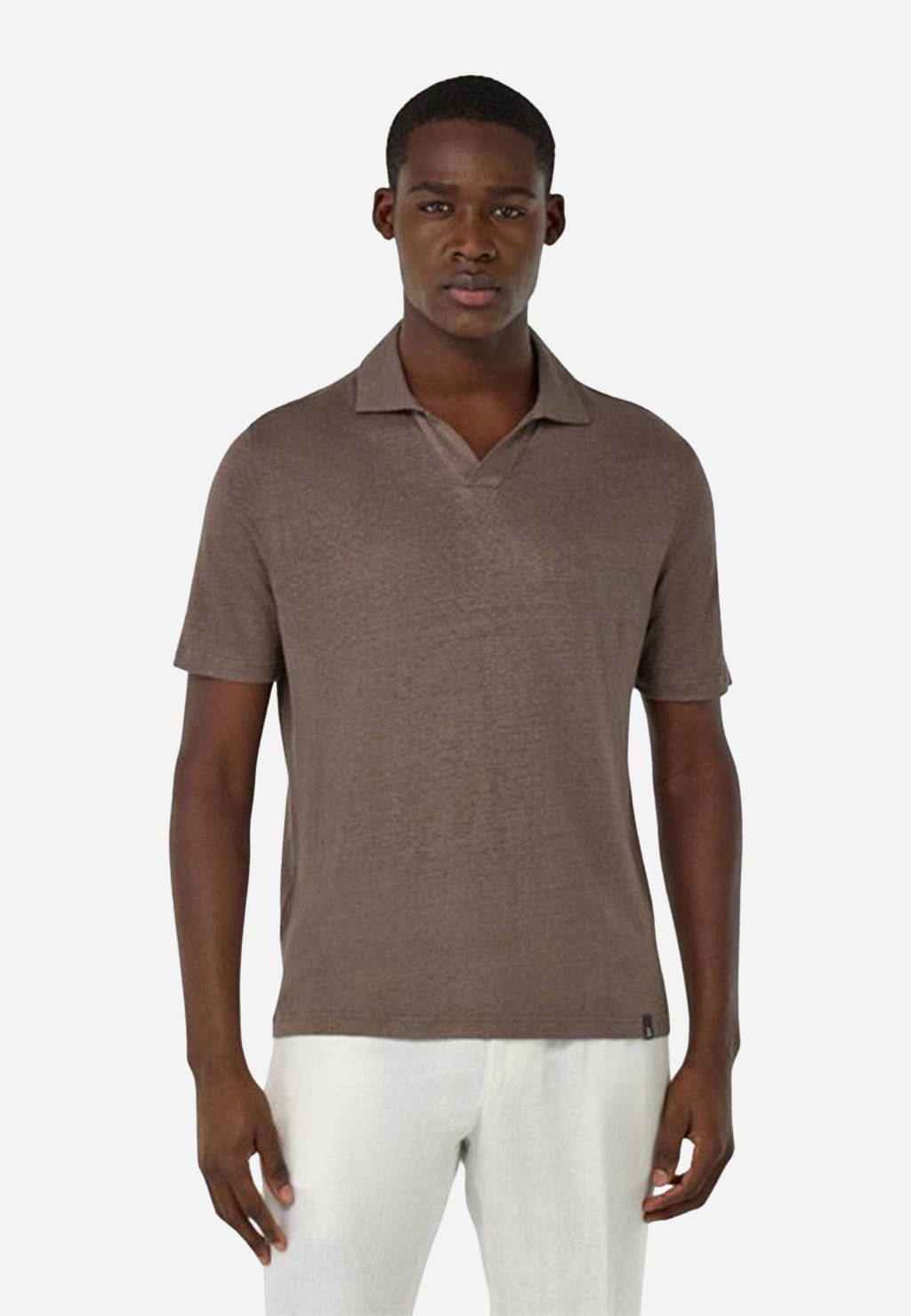 Camiseta Polo Café Hombre B.M.