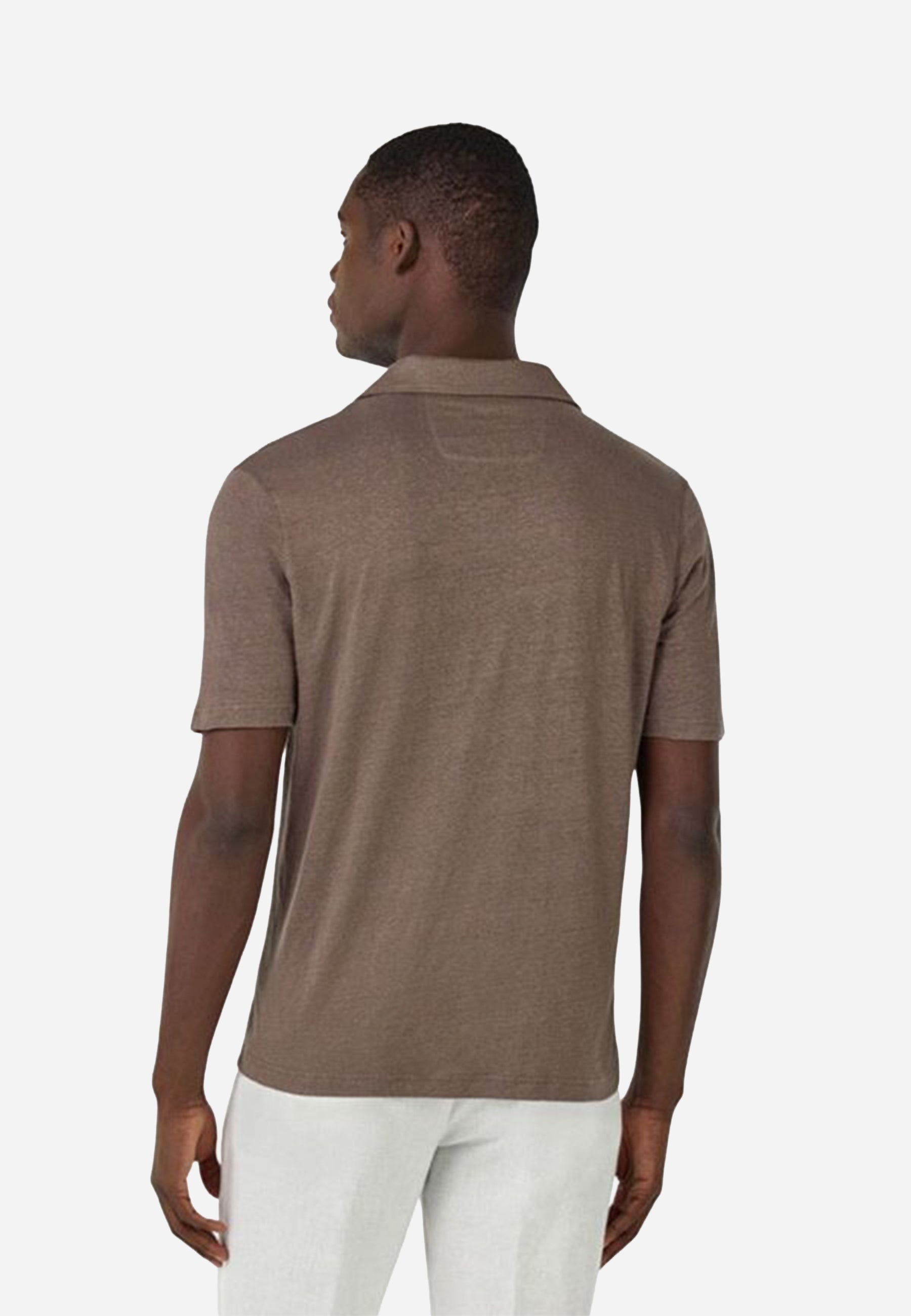 Camiseta Polo Café Hombre B.M.