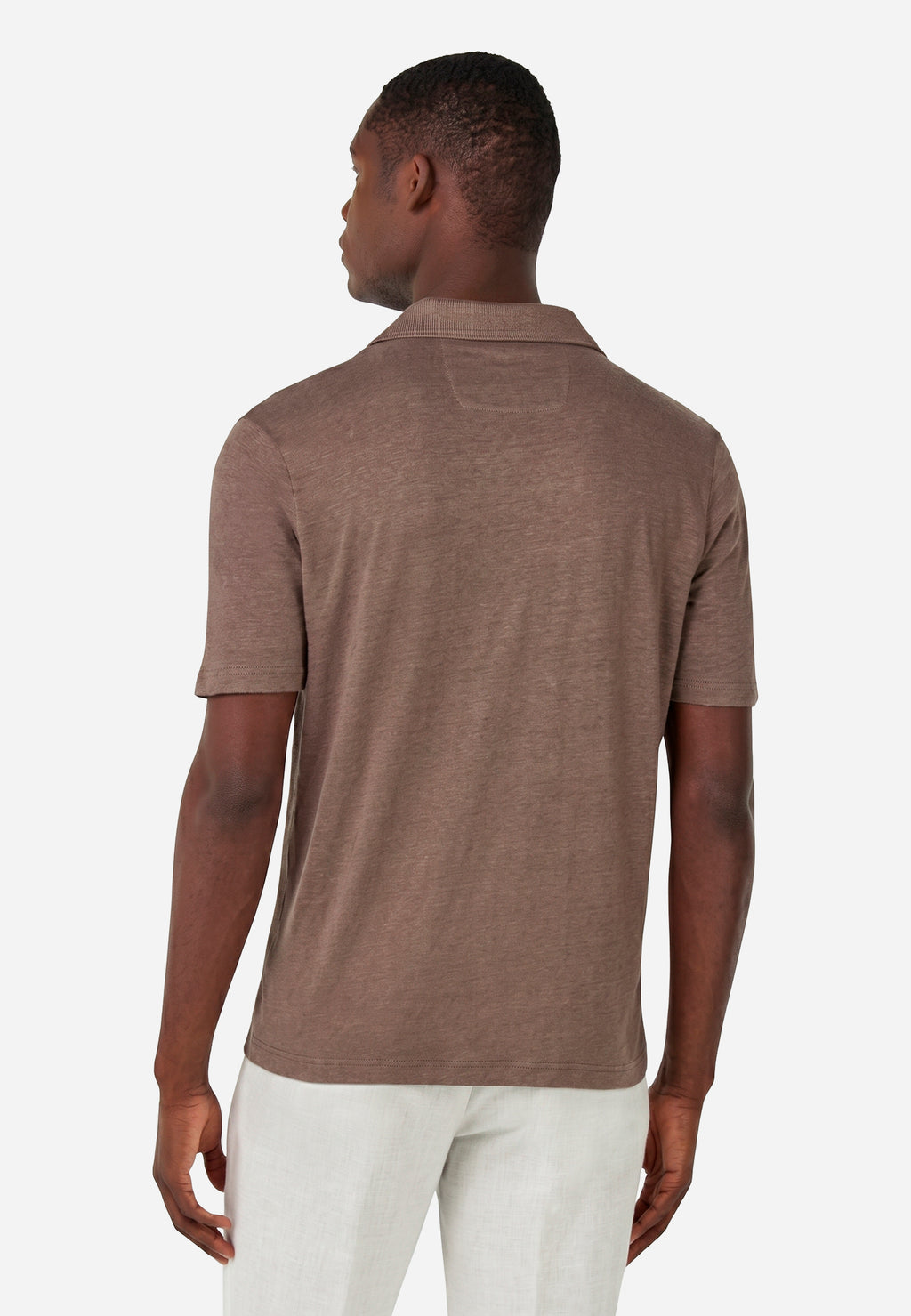 Camiseta Polo Café Hombre B.M.
