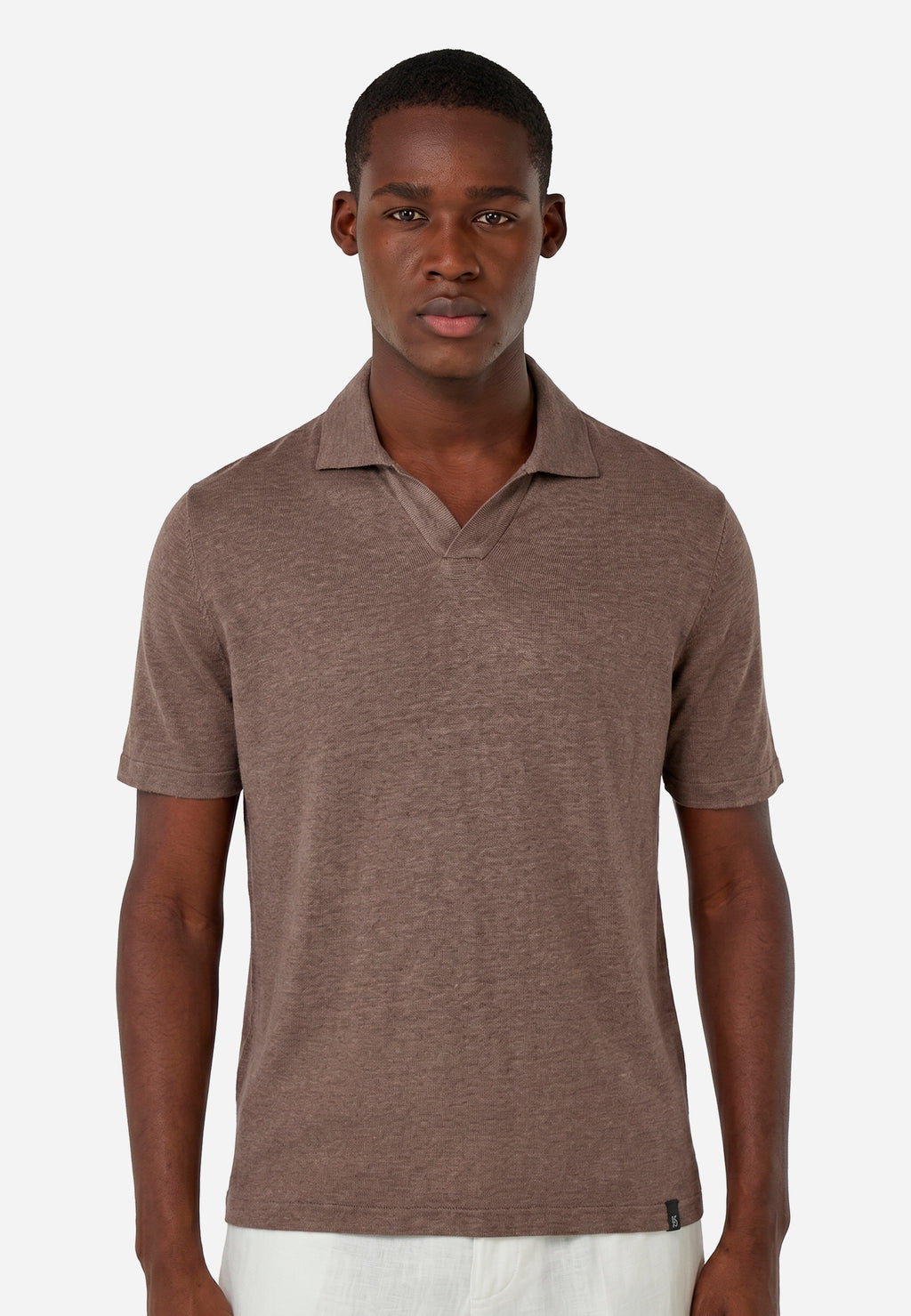 Camiseta Polo Café Hombre B.M.