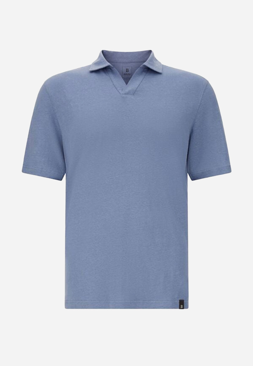 Camiseta Polo Azul Lino Hombre B.M.