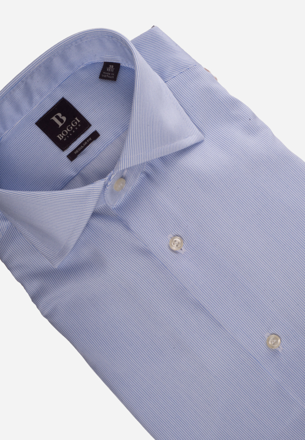 Camisa Clasica Hombre Azul Cielo B.