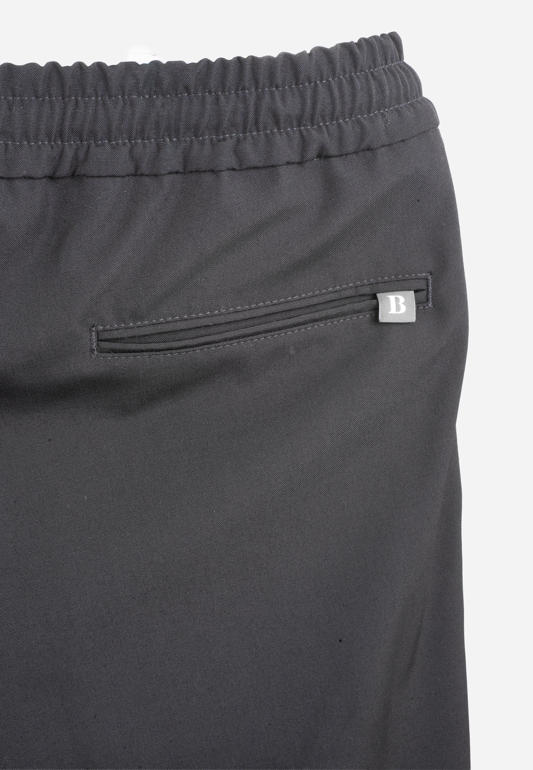 Pantalón de Jersey Gris Oscuro B.