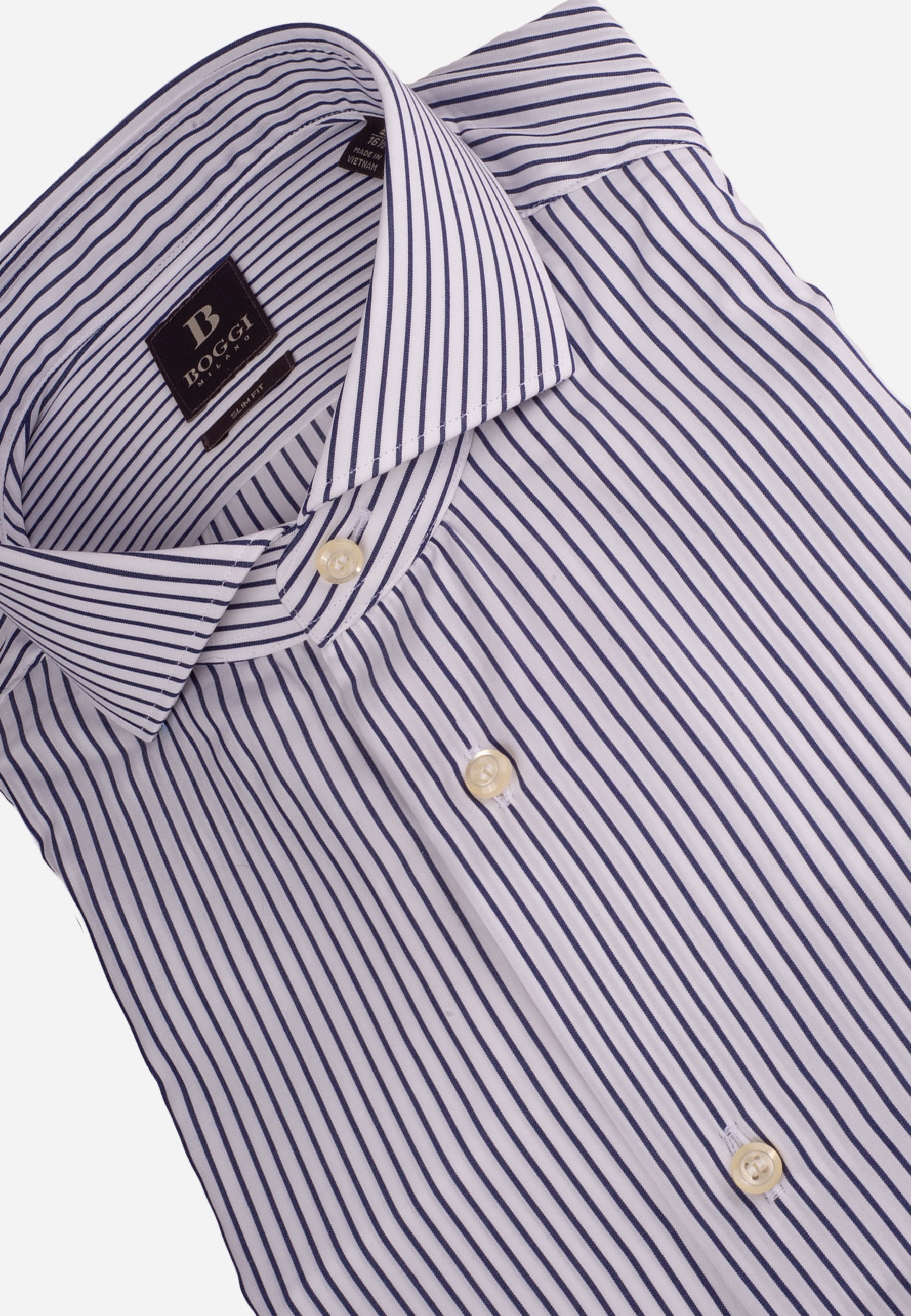 Camisa Café Rayas B.