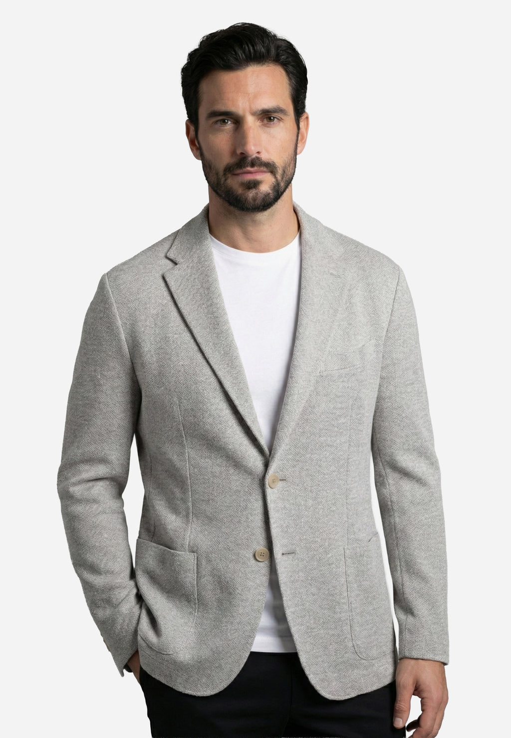 Saco B-Tech Gris Claro B.