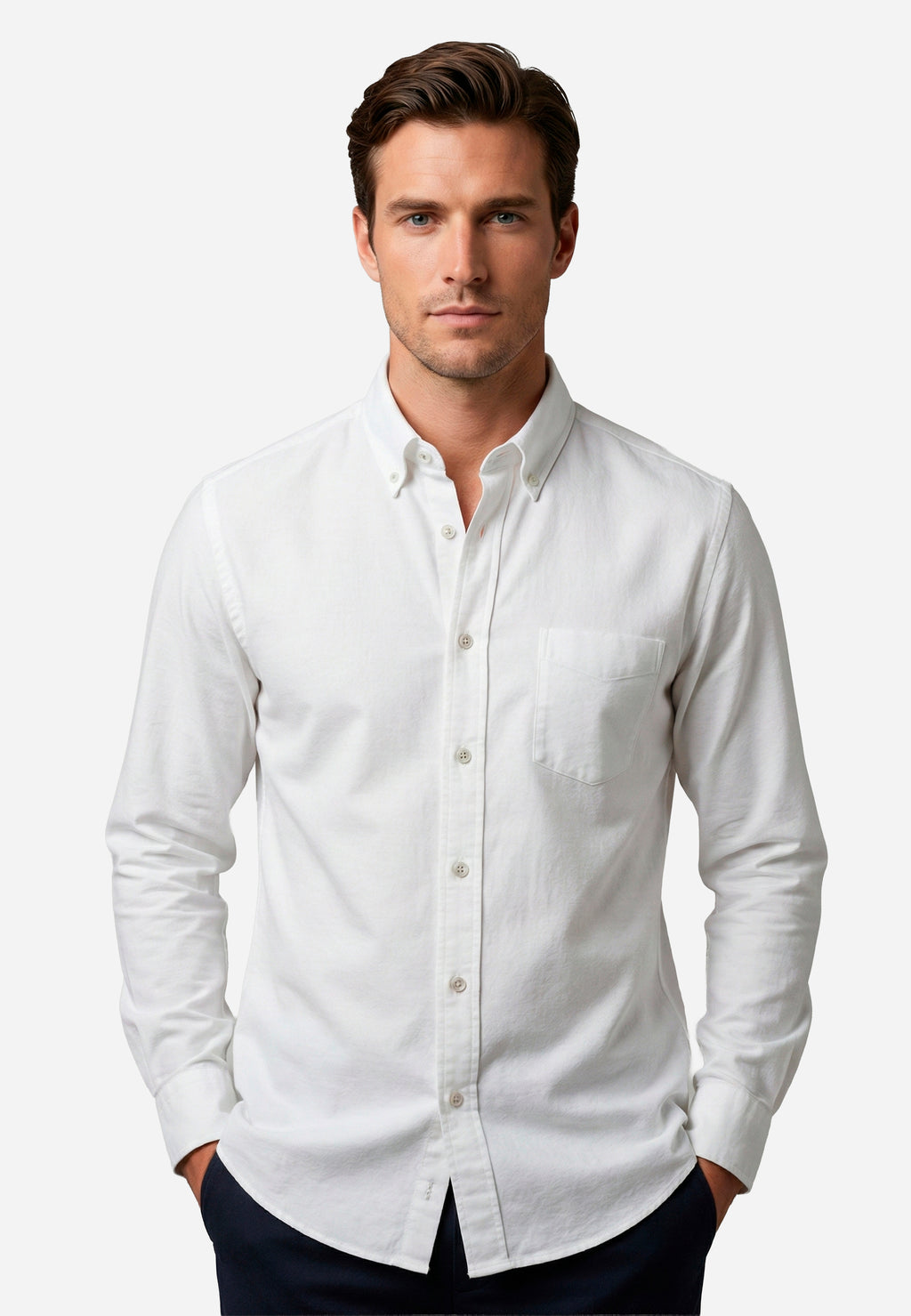 Camisa Clásica Blanca B.