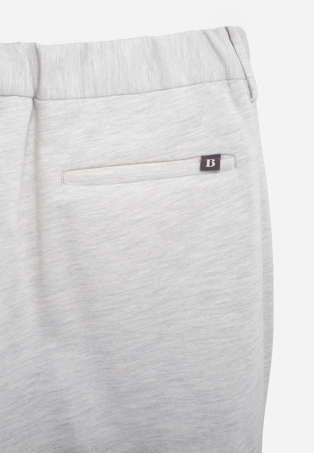 Pantalón de Jersey Gris Claro B.