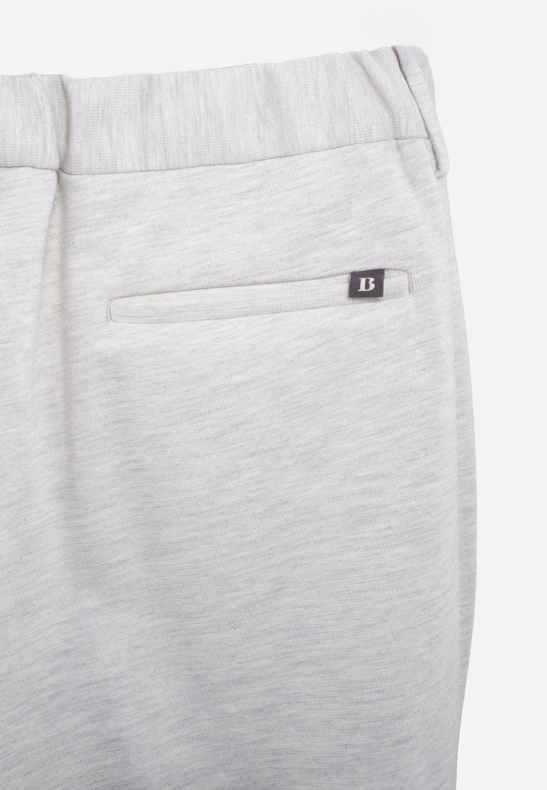 Pantalón de Jersey Gris Claro B.
