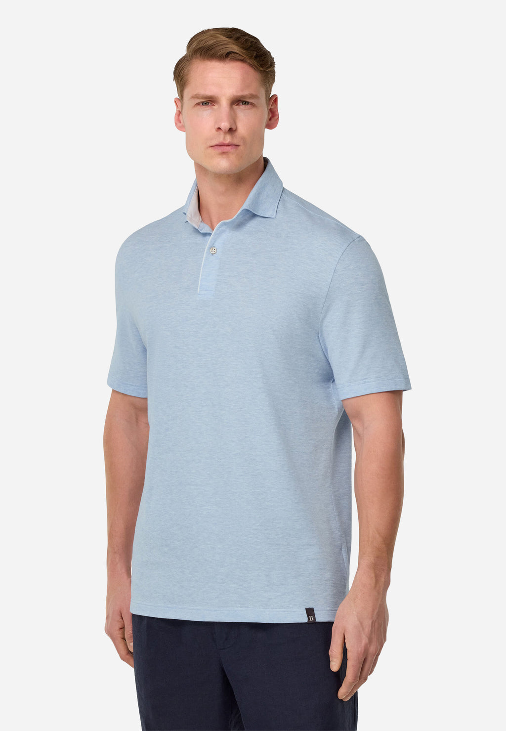 Camiseta Azul Celeste Hombre B.M.