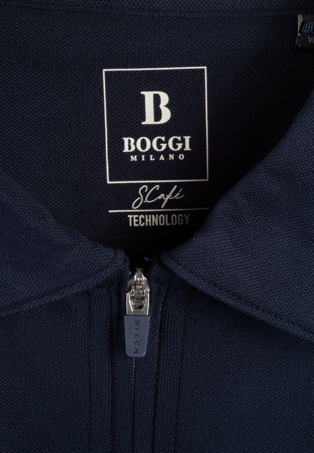 Camiseta Polo Negra Hombre B.