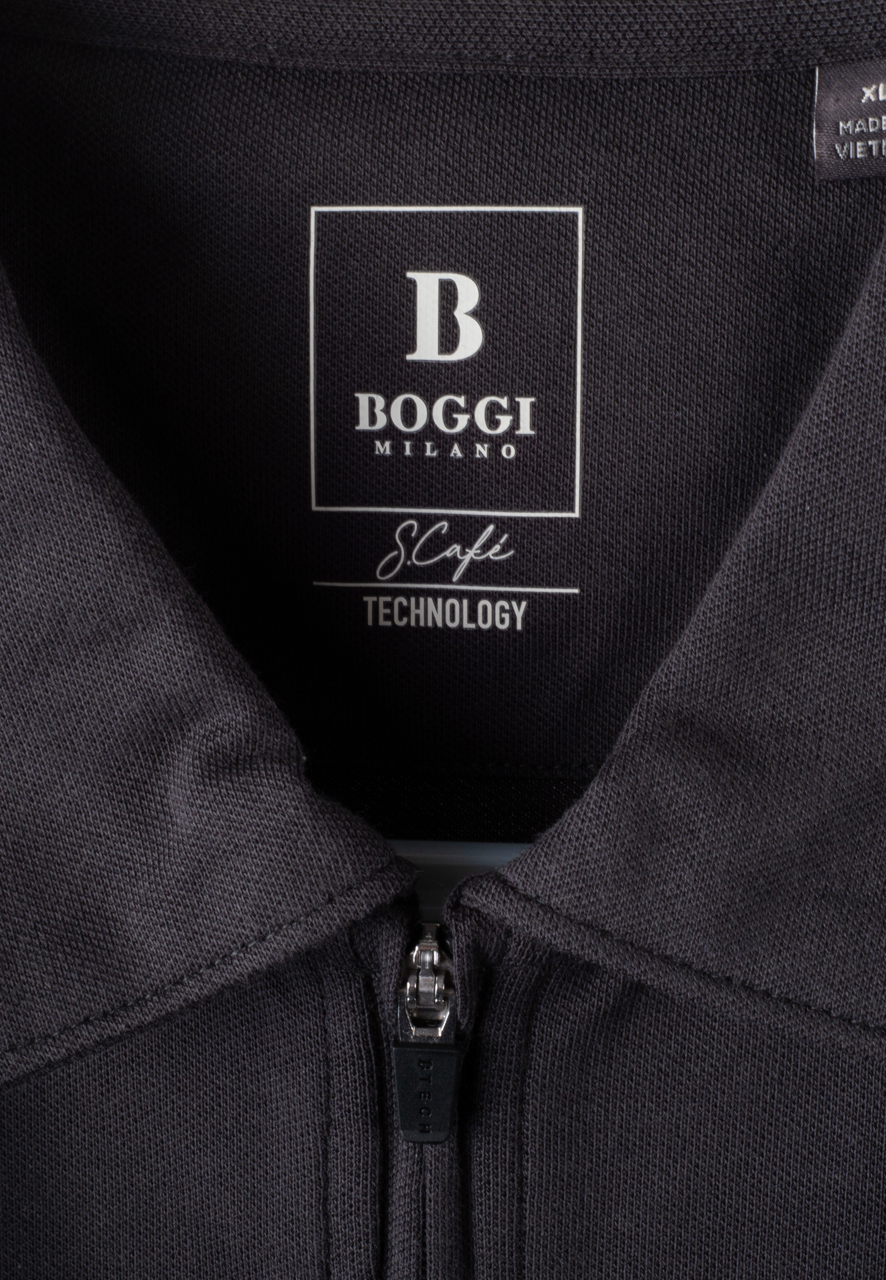 Camiseta Polo Hombre Negra B.,