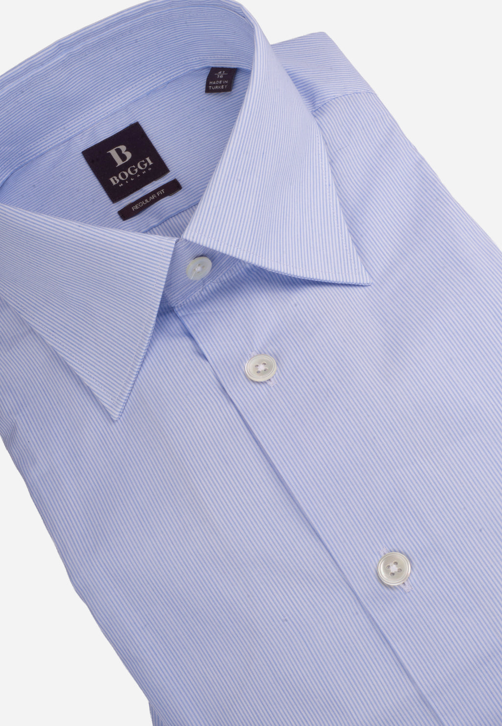 Camisa Sport Boggi Azul en Algodón