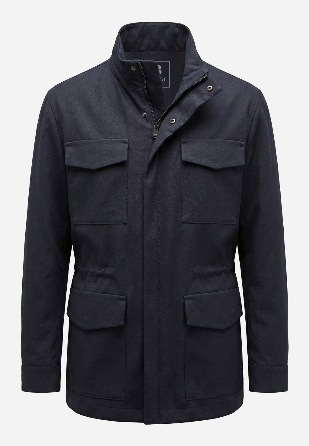 Chaqueta Sahariana Azul Marino B.M.