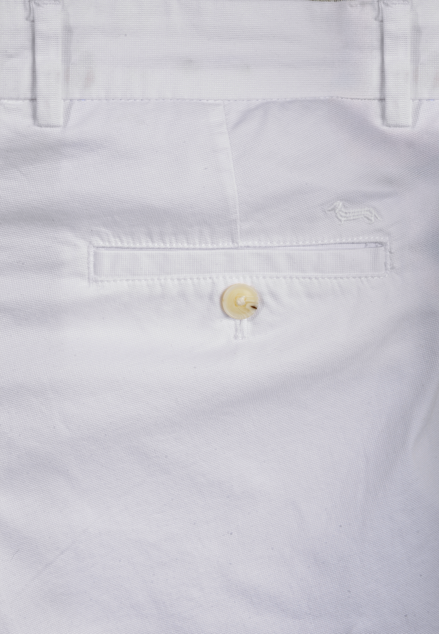 Bermuda Hombre Clásica Blanca H&B