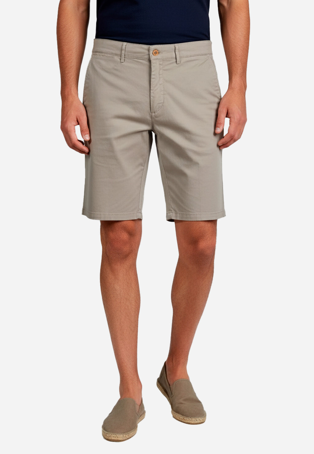 Bermuda Hombre Clásica Beige H&B