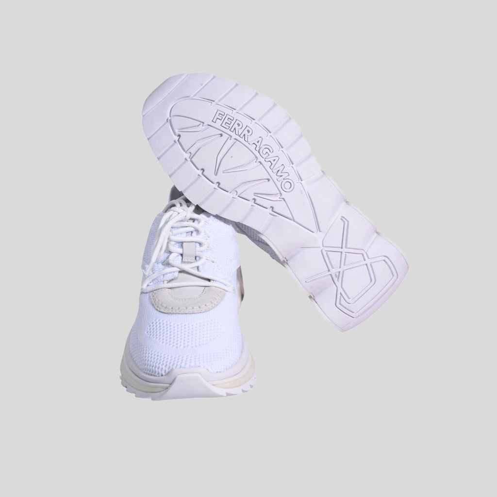Tenis Dama Color Blanco Placa Gancini S.F.
