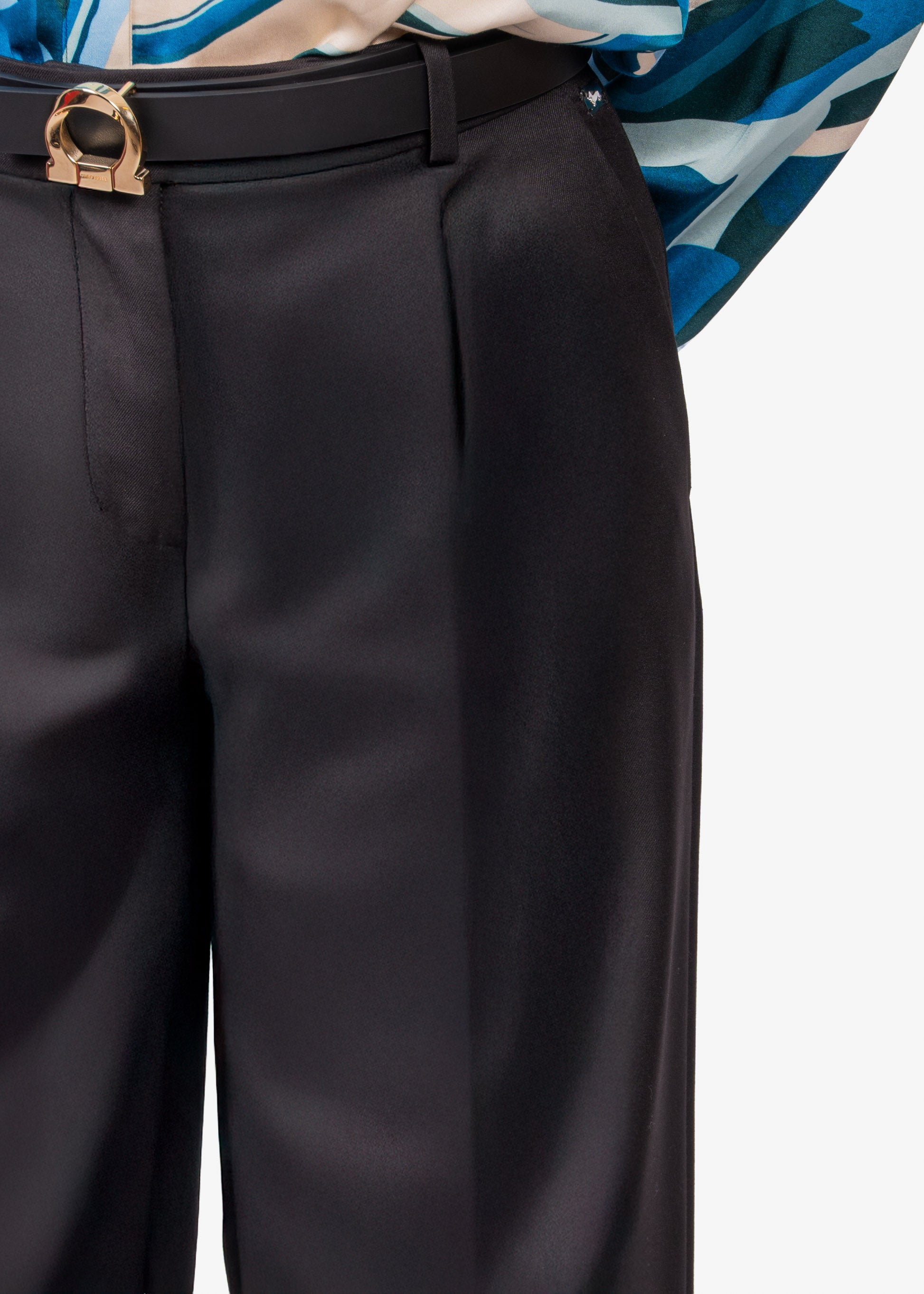Pantalón Dama Negro Poli + CV+ EA